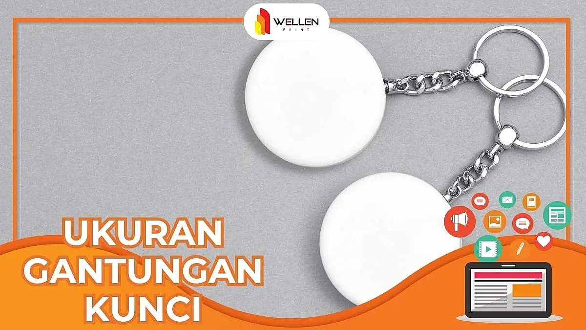 ukuran gantungan kunci