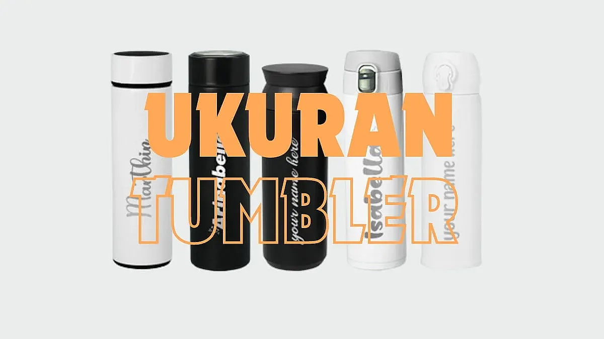 ukuran tumbler