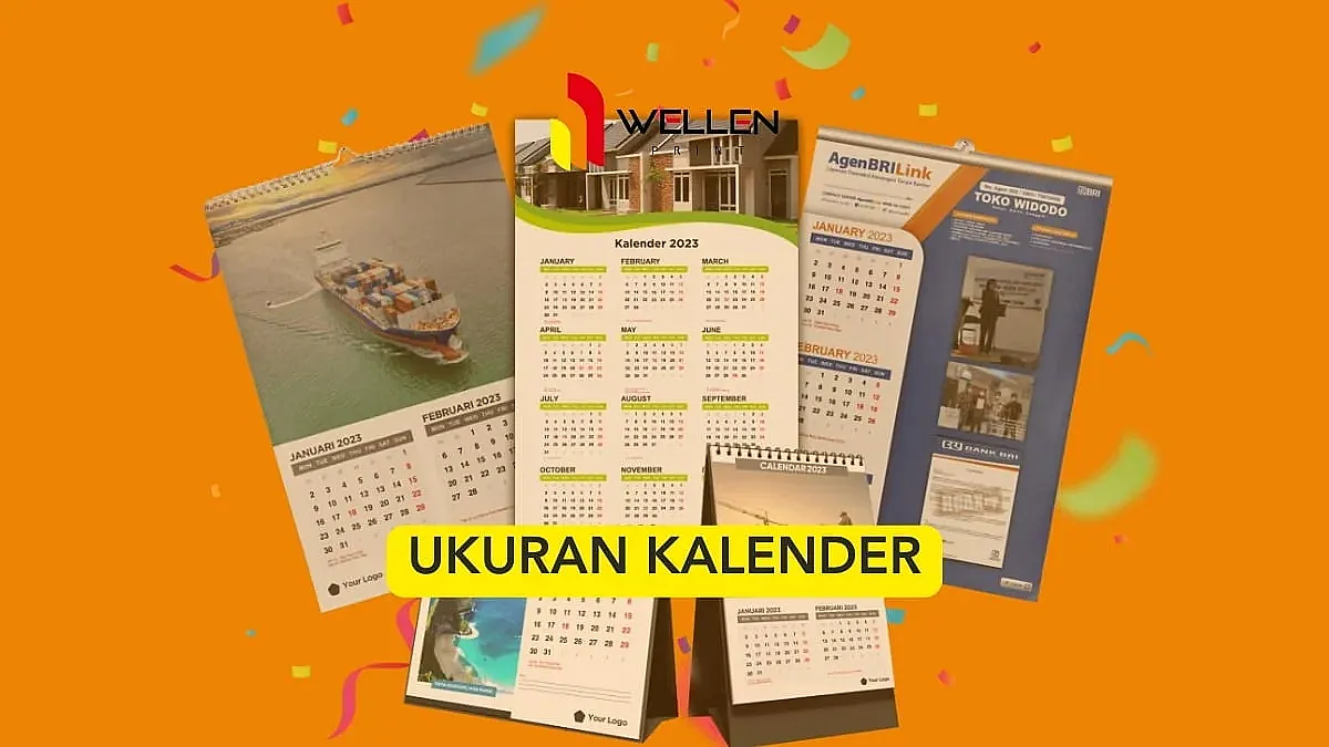 ukuran kalender