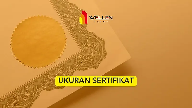 ukuran sertifikat
