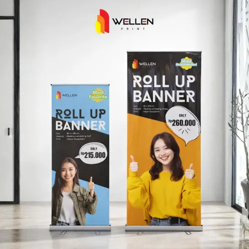 Cetak Roll Up Banner Custom