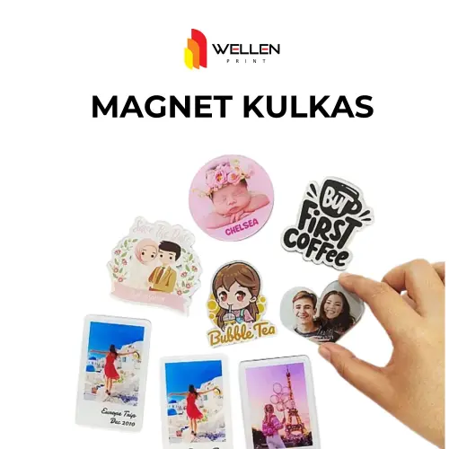 Cetak Magnet Kulkas Custom